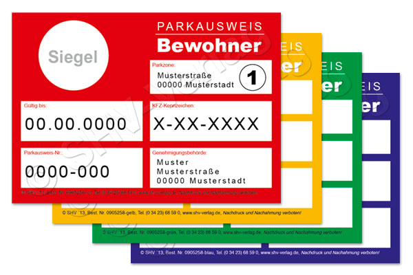 Parkausweise