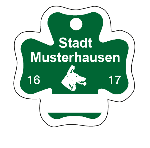 Hundesteuermarken Form 12