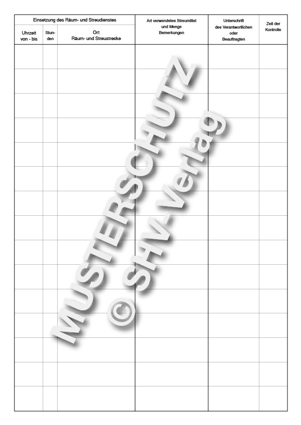 Streubuch A4 261 Innenseite rechts