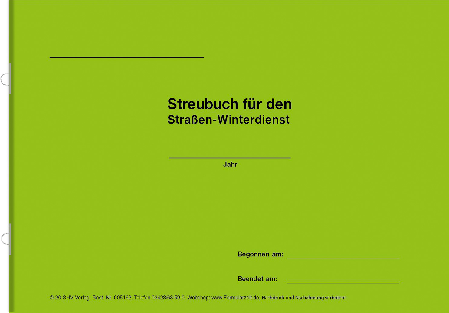 Streubuch Winterdienst 162_1 Titel