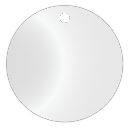 Silber blanko Ronde Baumnummer Silber blanko Ronde Baumnummer
