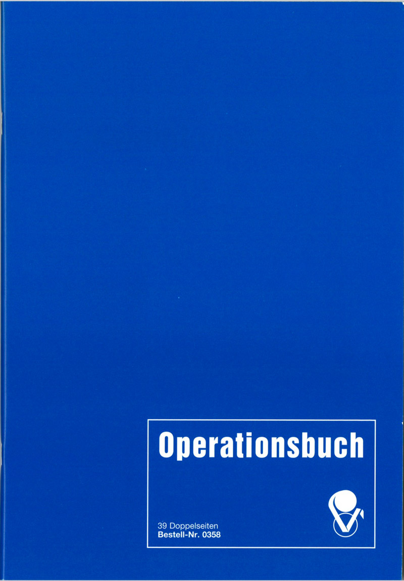 Operationsbuch-SHV180358-S1 Operationsbuch Titel
