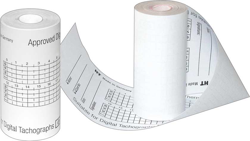 3105___ebd002 Thermopapierrolle für digitale Tachographen - Premium Rollen