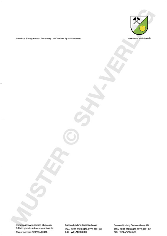 Briefbogen Musterbeispiel